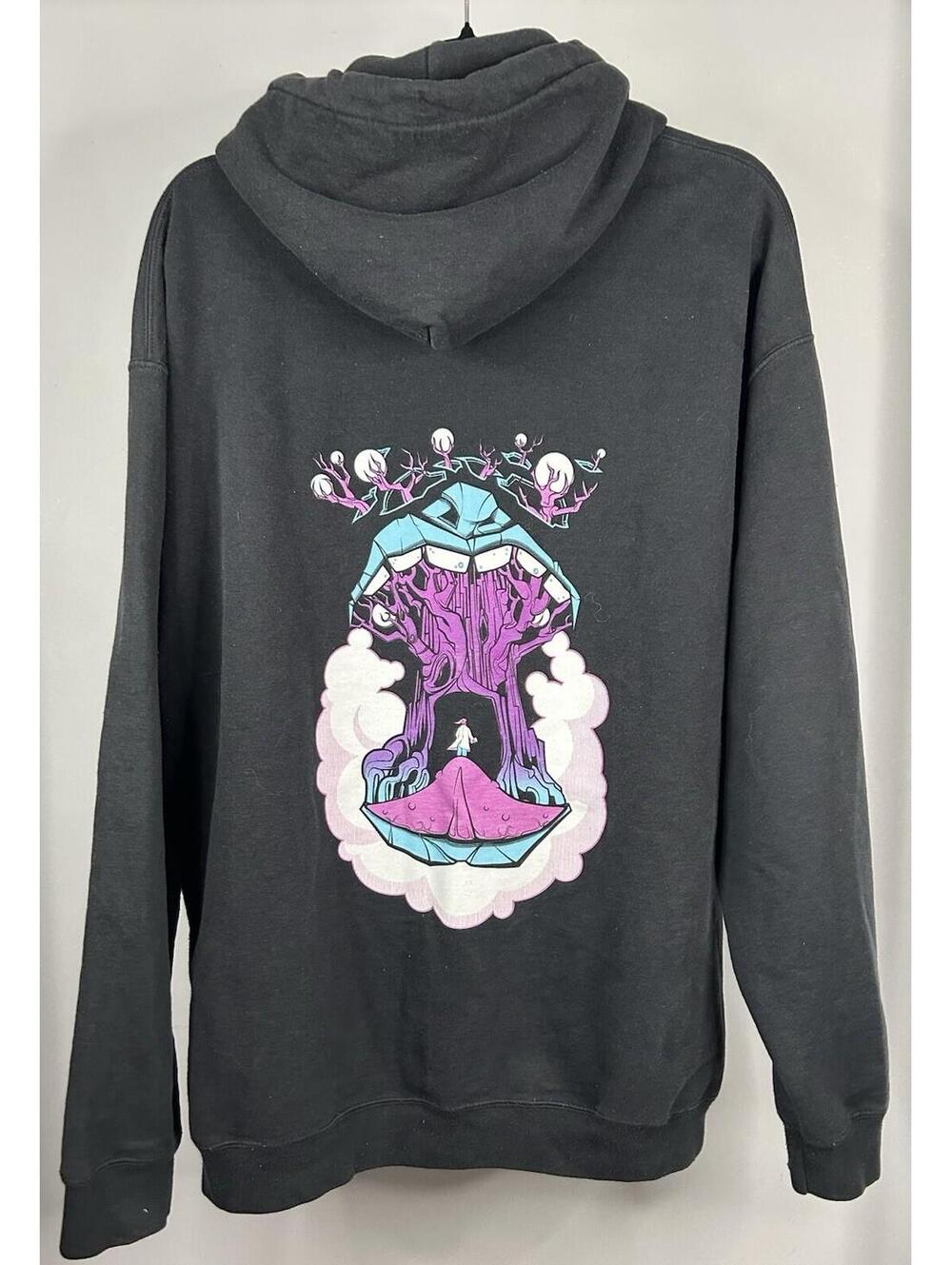 Other World Full Zip Hooded Sweatshirt Men’s Size XL
